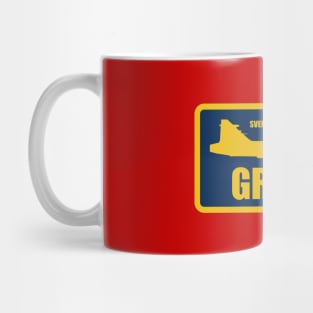 JAS 39 Gripen Patch Mug